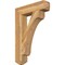 Ekena Millwork Legacy Craftsman Rough Sawn Bracket, Western Red Cedar, 6"W x 28"D x 40"H BKT06X28X40LEC04RWR - alternate 1